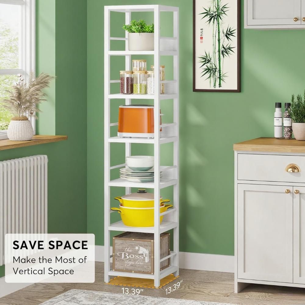 6-Tier Corner Bookshelf, picture 3 of 5