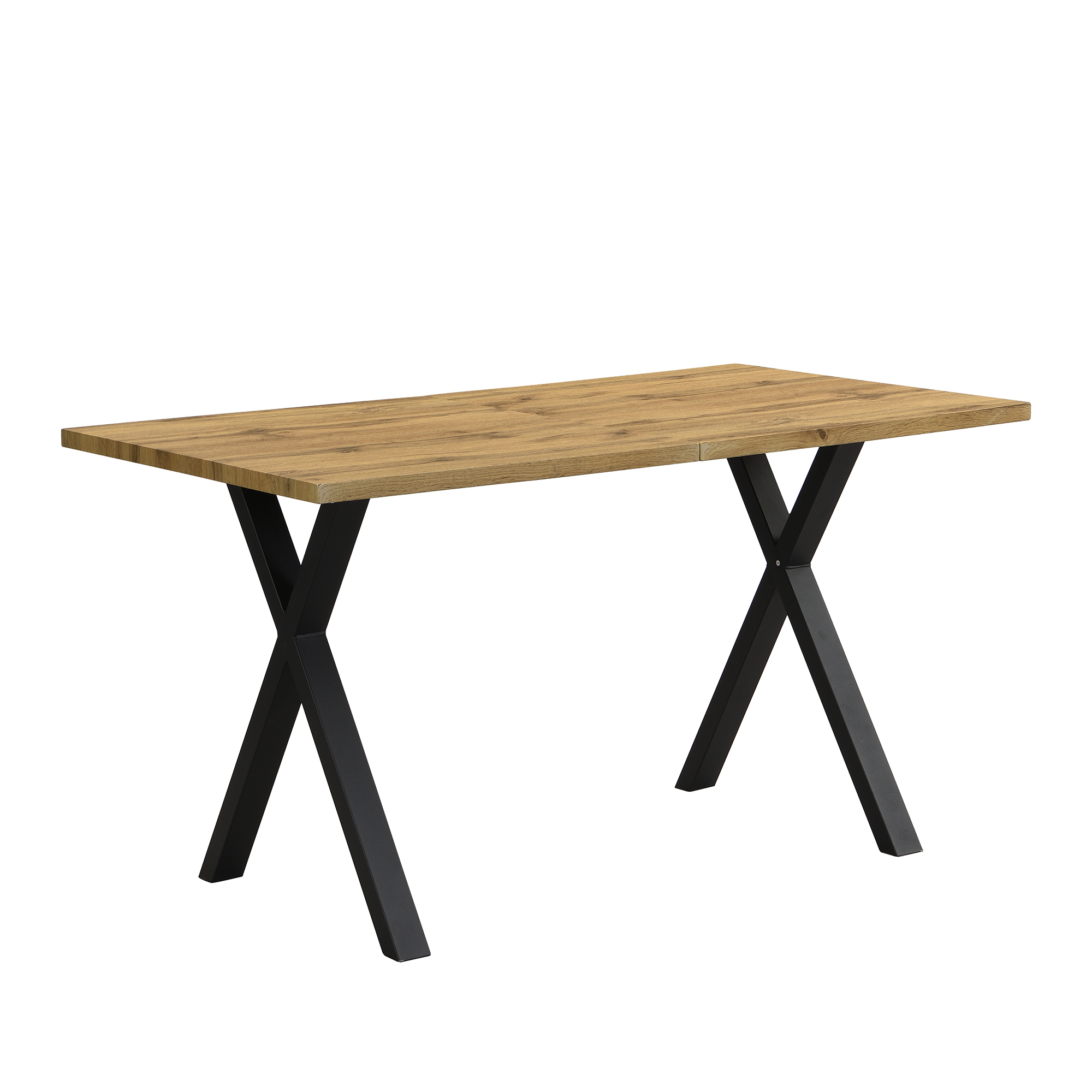 Dining Table, Design With Crossed Legs, Rectangular Coffee Modern, Simple — image 3