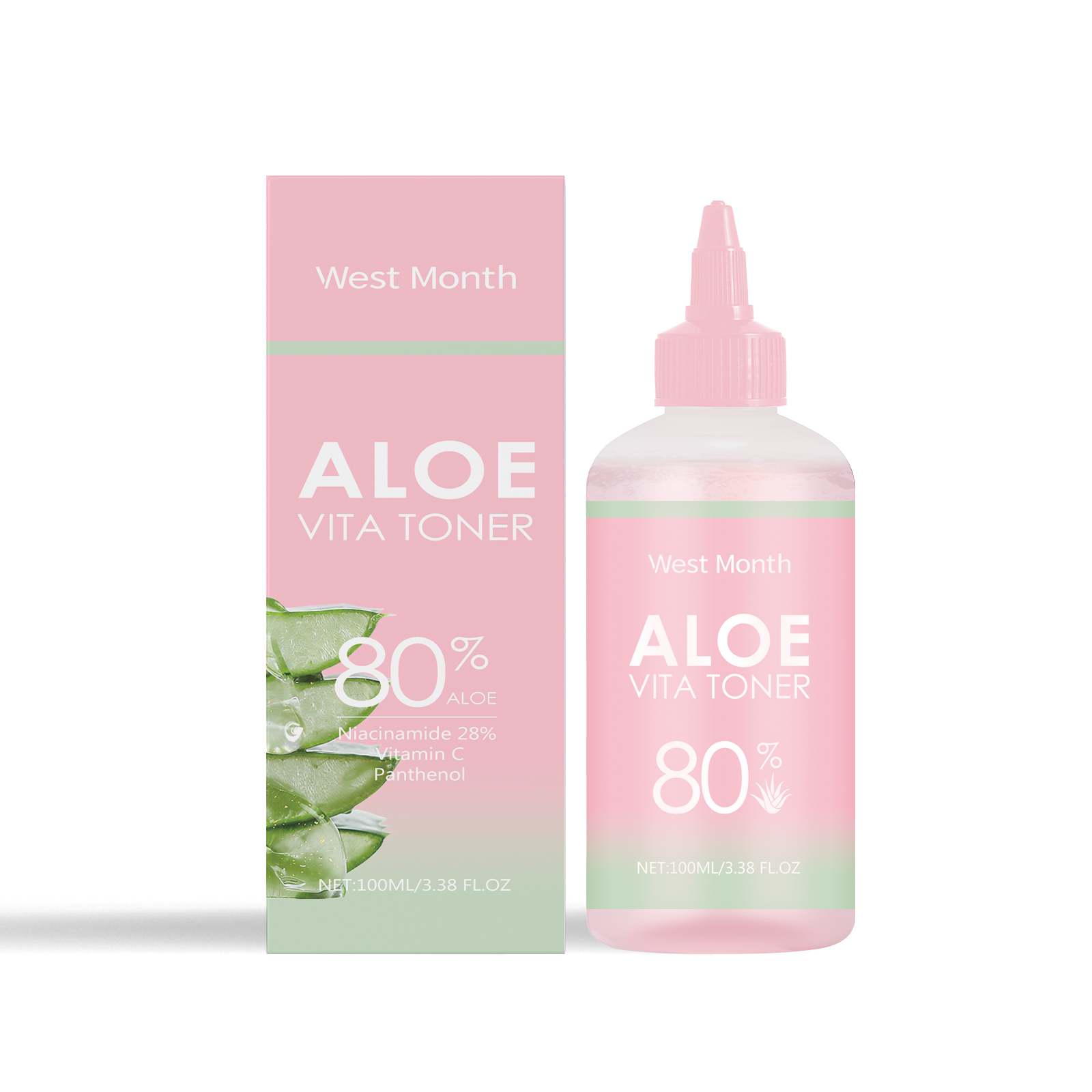Aloe Vera Moisturizing Water, Repair Facial Skin Hydrating, Moisturizing, Clear