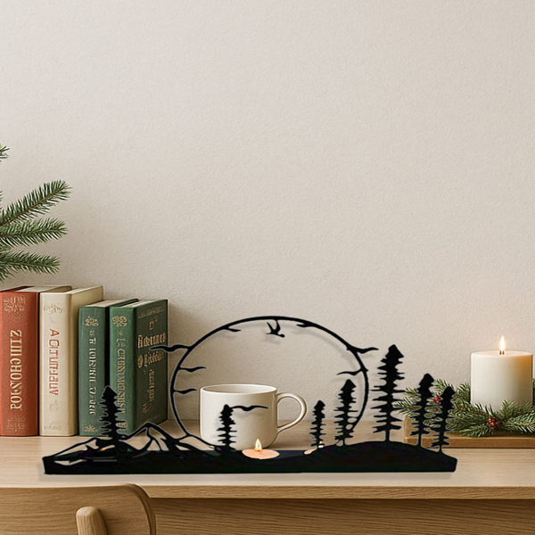 CIFbuy Modern Antler Candle Holders Set Of 2 Rustic Farmhouse Decor Centerpiece(TikTok, Temu Pick-up Service)