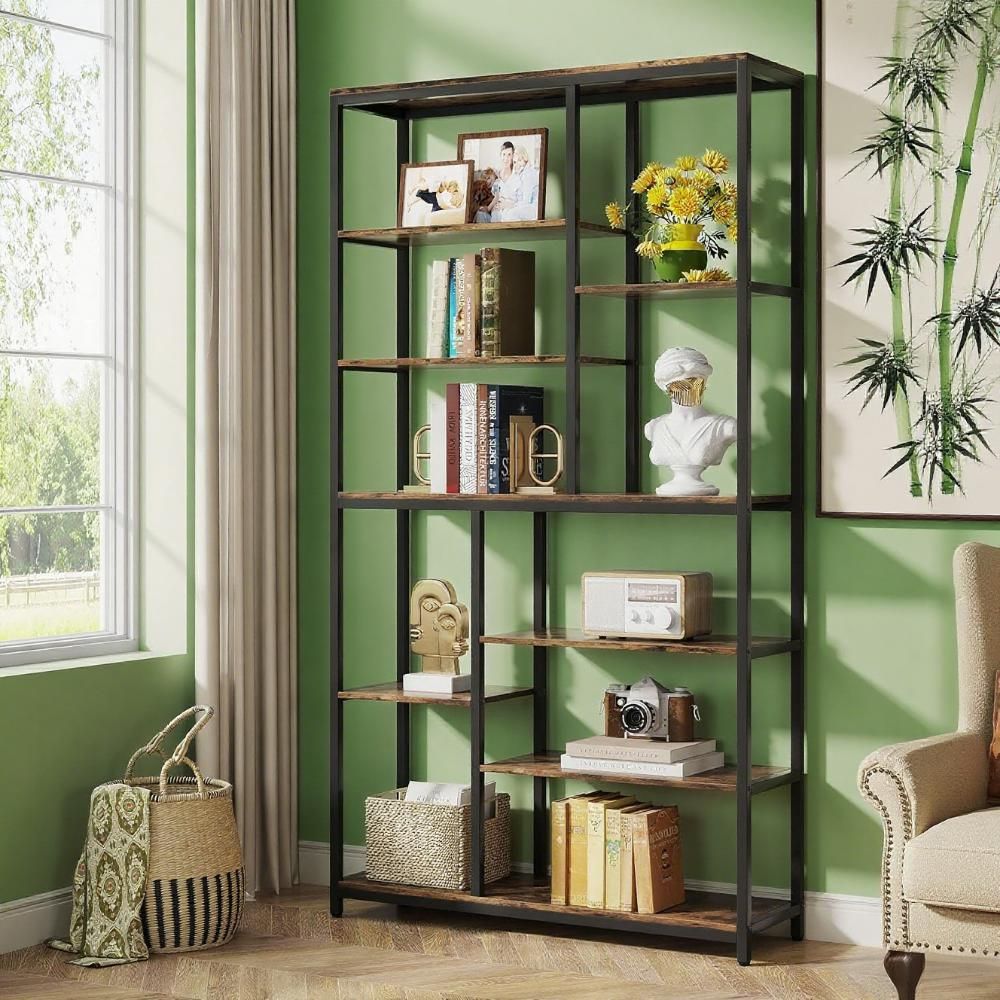 Tall Metal Bookcase