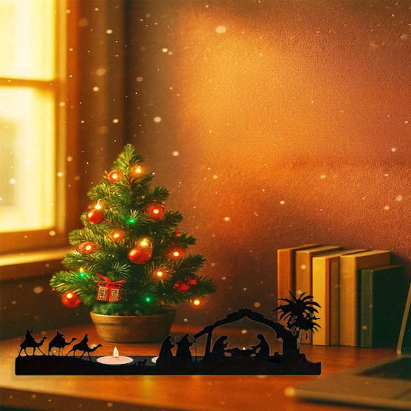 CIFbuy Modern Minimalist Iron Elk Antler Candle Holders Set Of 2 For Home Decor (TikTok, Temu Pick-up Service)