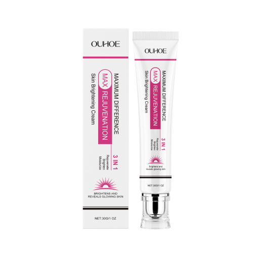 OUHOE Brightening Cream, Gently Hydrating And Moisturizing Facial Skin Brightening And Reducing Fine Lines Moisturizer