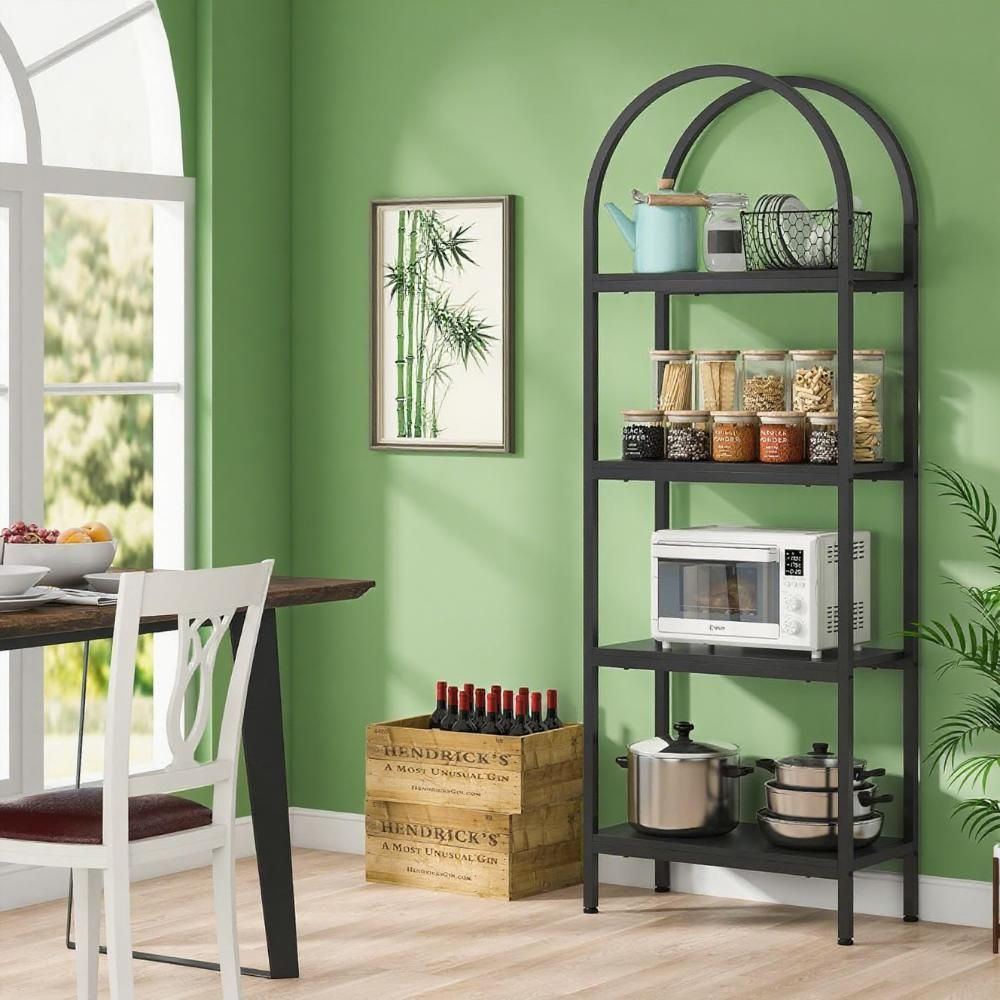 4-Tier Wood Bookshelf, picture 4 of 4