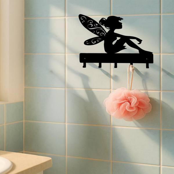 CIFbuy Enchanted Fantasy Wall Hook Key Holder Entryway Organizer Wall Decor (TikTok, Temu Pick-up Service)