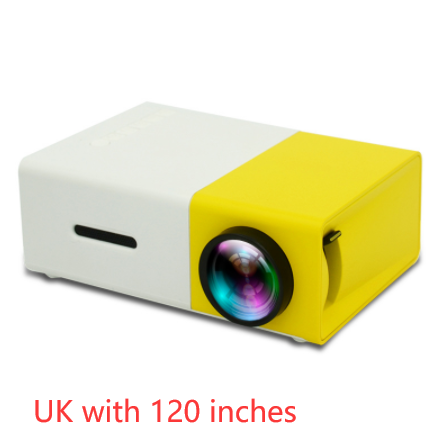 Portable Projector 3D Hd Led Home Theater Cinema HDMI-compatible Usb Audio Projector Yg300 Mini Projector - Image 15