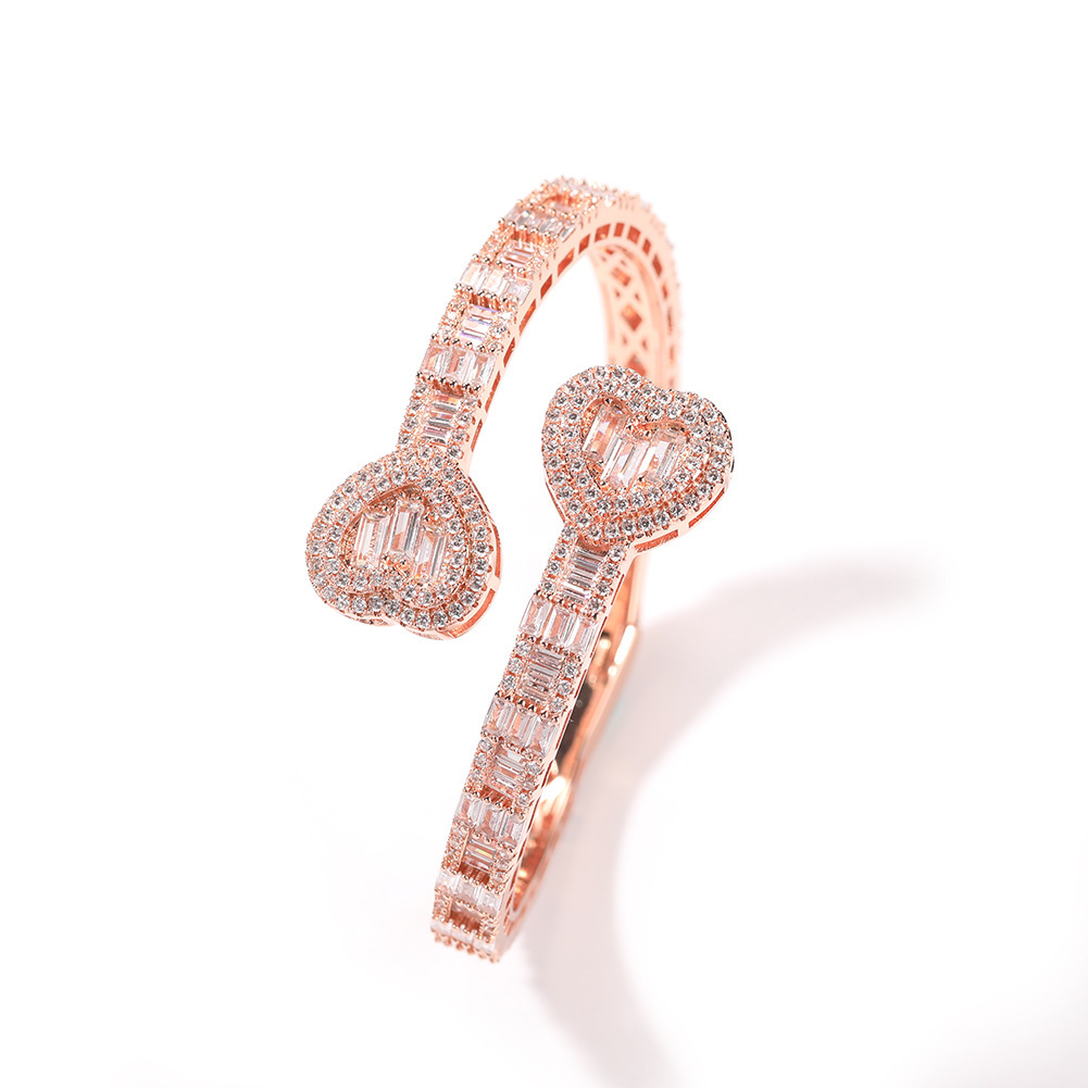 Title 6, Love Spring Bracelet Geometric Diamond