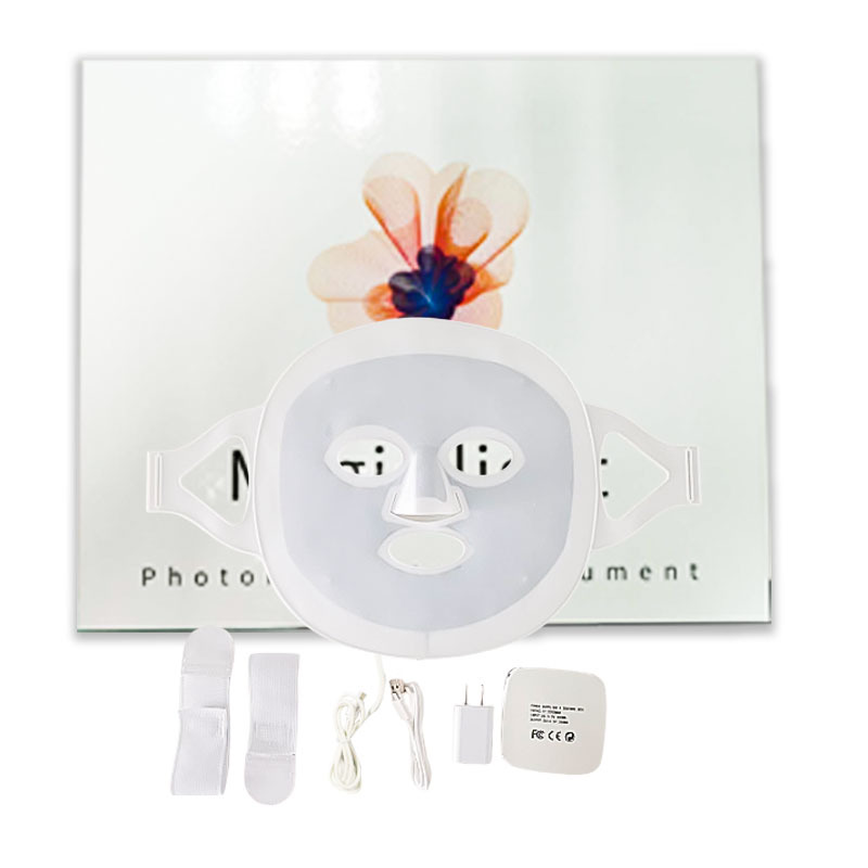 Led Mask Instrument Silicone Photon Beauty Instrument Acne Beauty Mask — foto 6