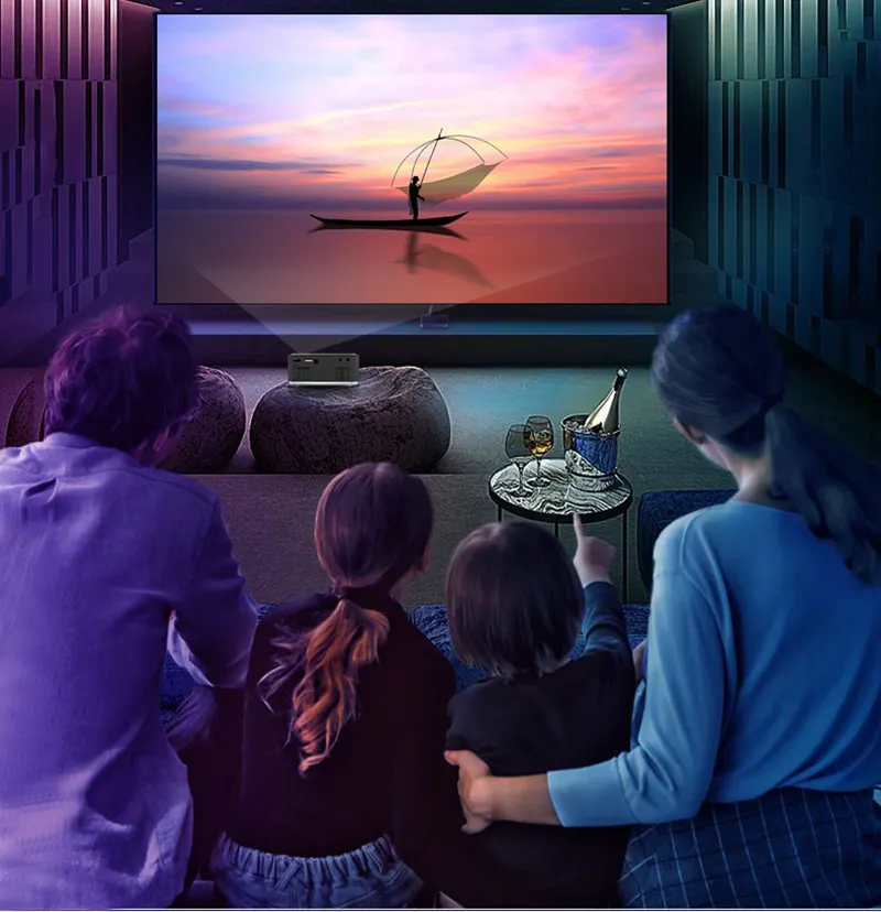 Mini Projector Led Home Theater Video Beamer