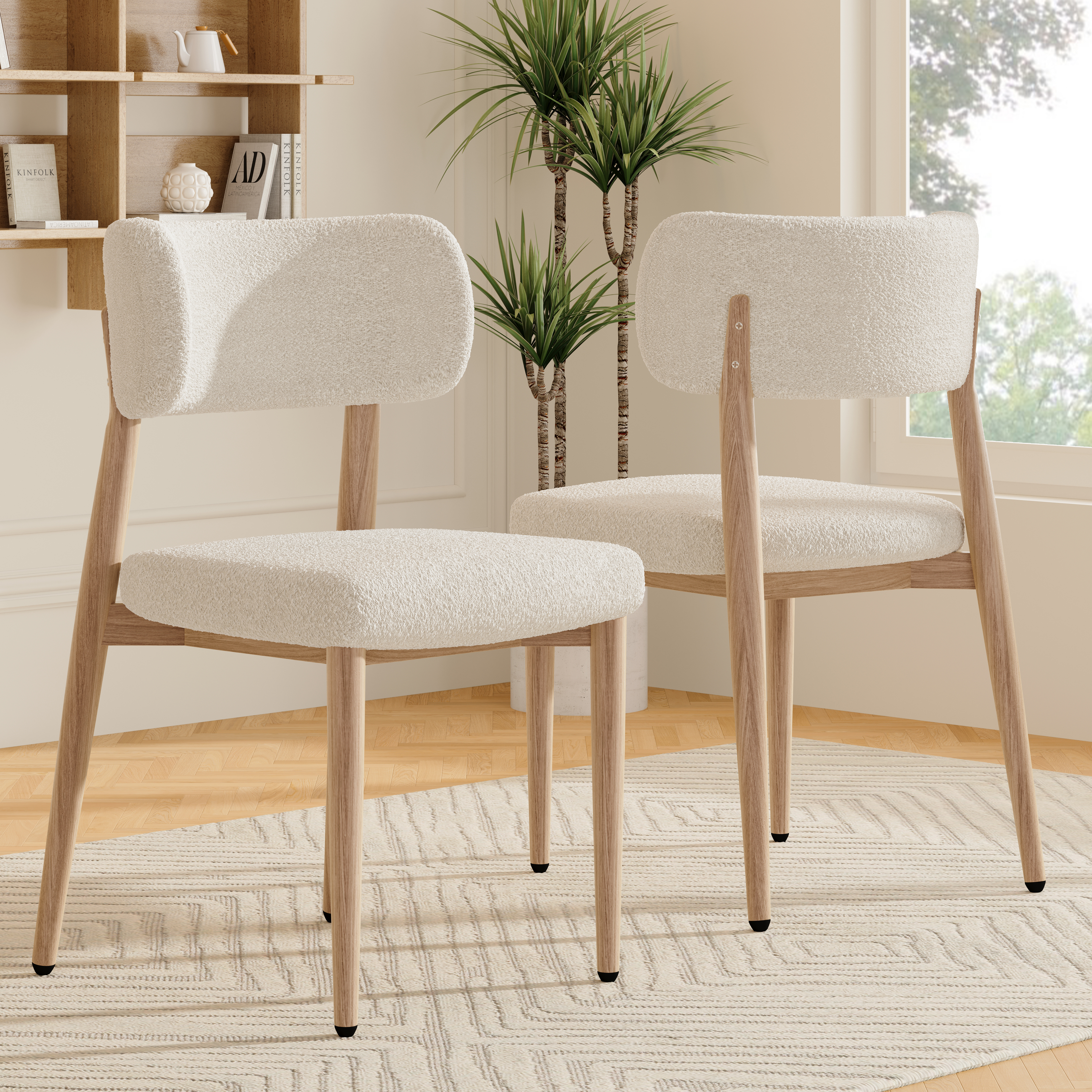 Set Of 4, Metal Chairs, Dining Suitable For Homes, Restaurants, Living Rooms — image 5