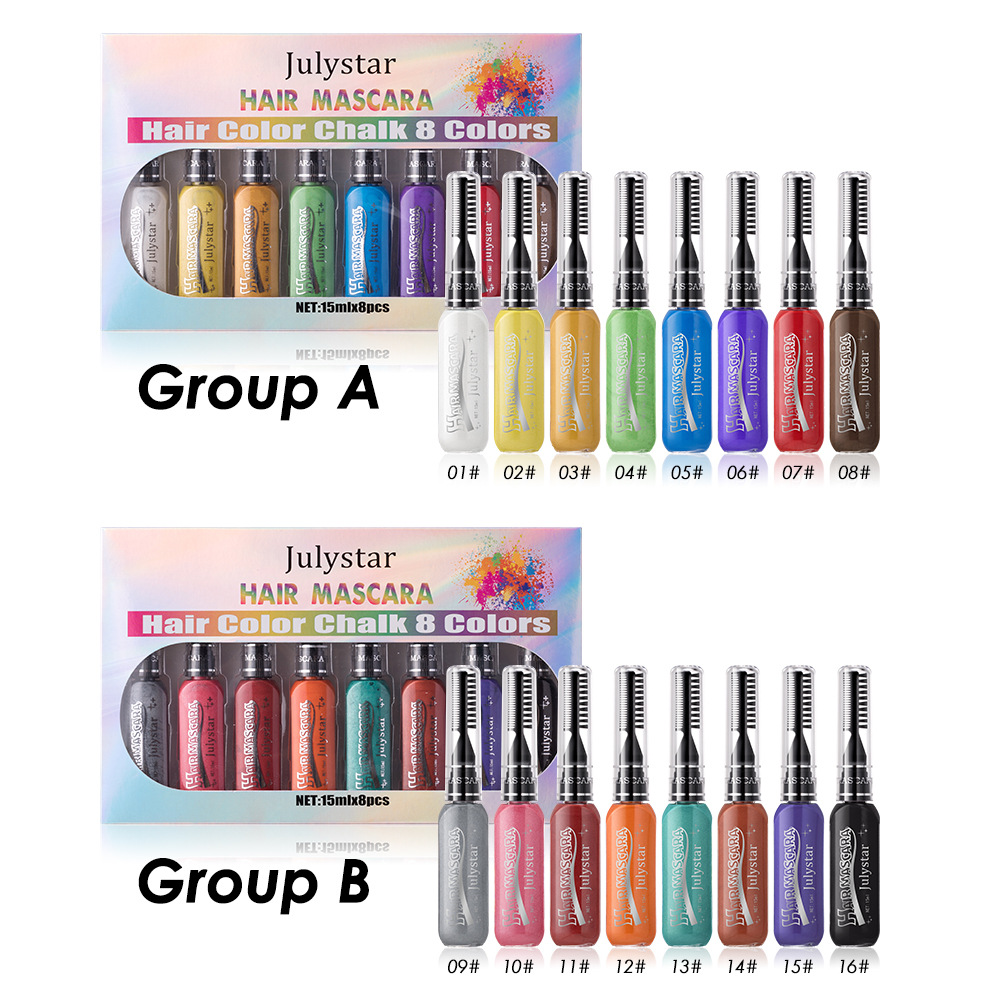 Easy To Apply Color Without Taking Off Makeup Multi Color Eye Black Makeup Durable Waterproof Party With Brush Eye Black Suit