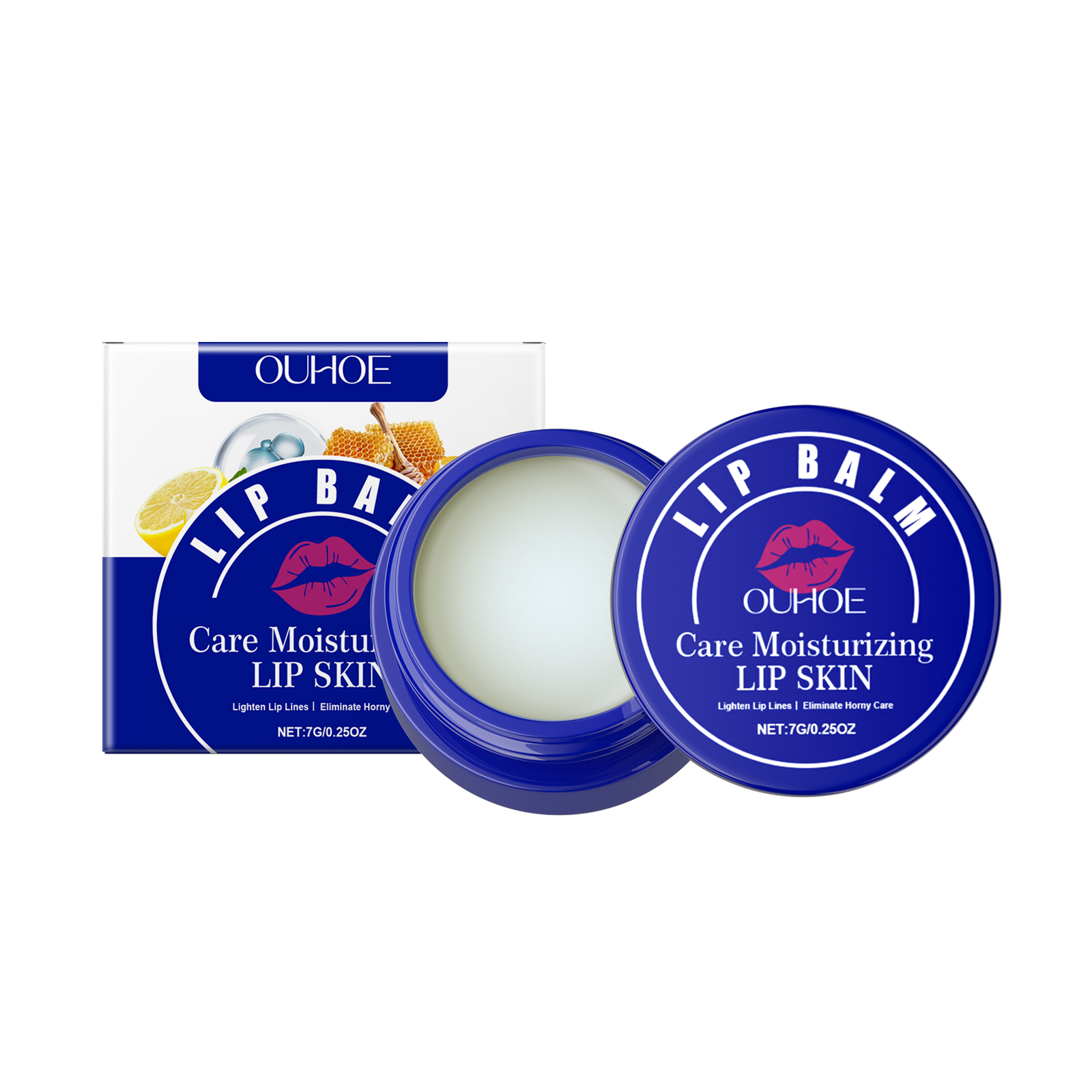 OUHOE Lip Balm, Brightens Lips And Moisturizes Lips With Long-Lasting Moisture And Effective Protection…
