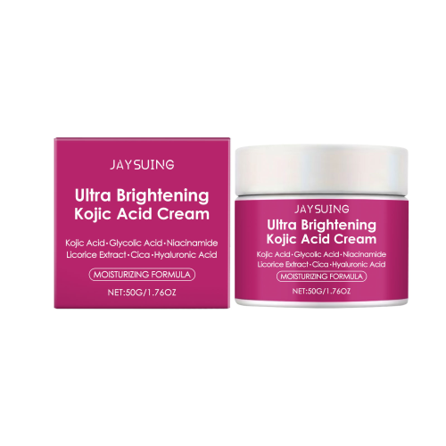 Jaysuing Kojic Acid Moisturizing Cream Nourishes Delicate Facial Skin, Making It Lustrous And Radiant, Locking In Moisture And Nourishing The Face Cream