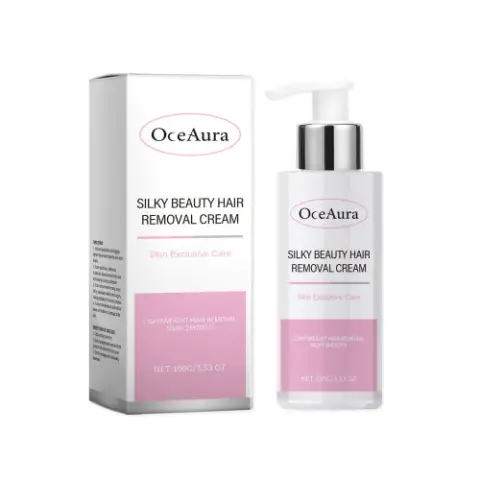oceaura silky hair removal cream for women armpit hair leg hair whole bo