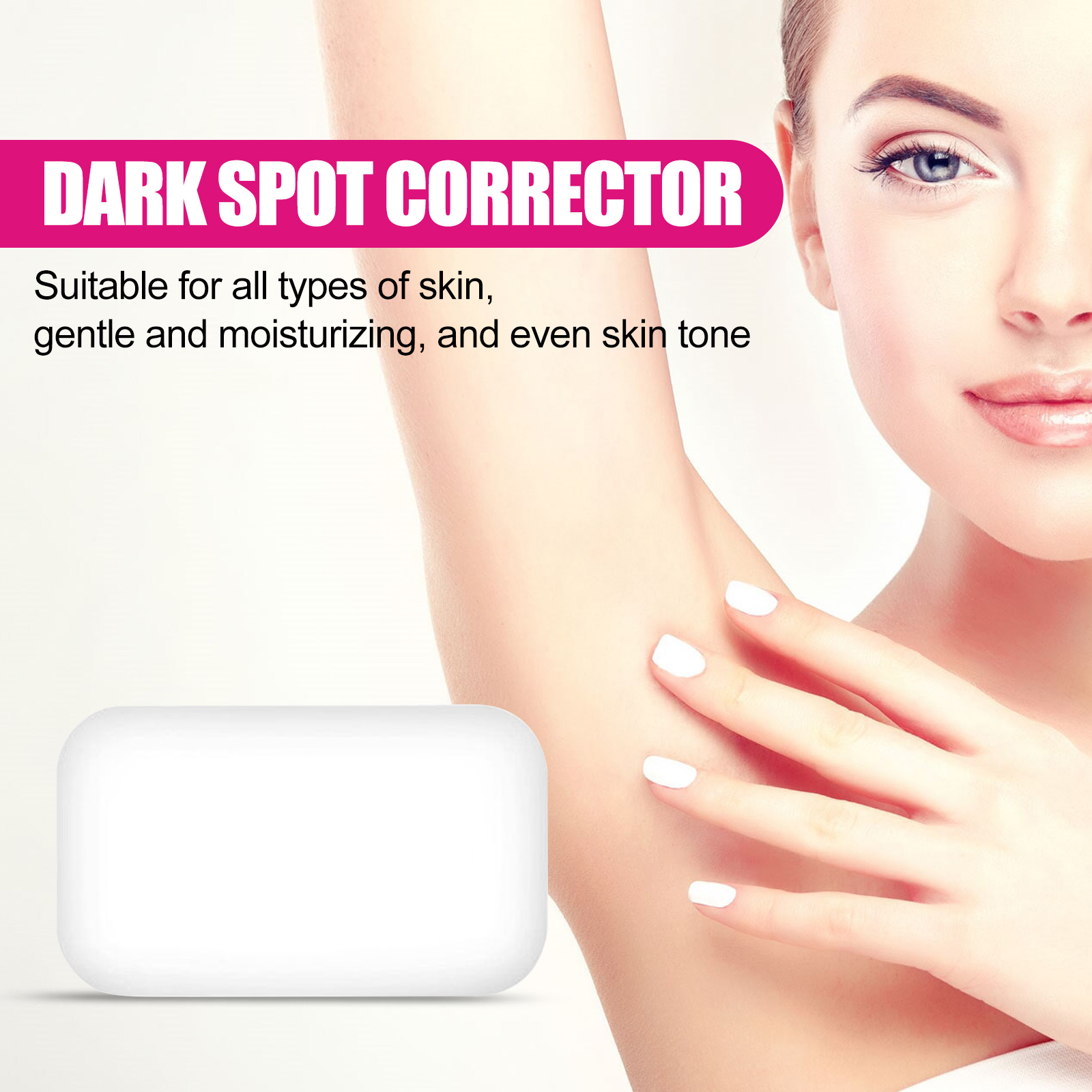 OUHOE Beauty Soap Armpit Elbow Joint Brightening Skin Brightening Body Cleansing Moisturizing Bath Soap