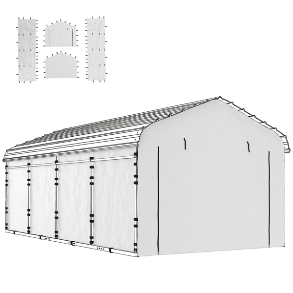 Carport Replacement Sidewall Panel