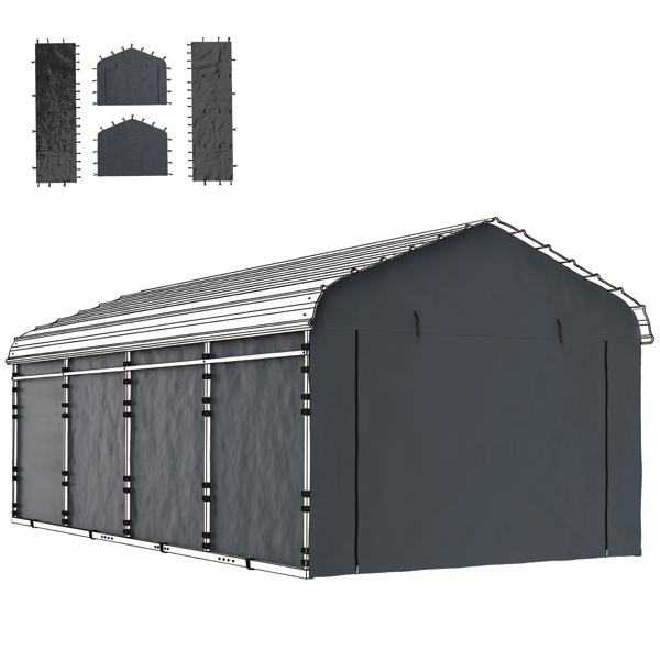 Carport Replacement Sidewall Panel