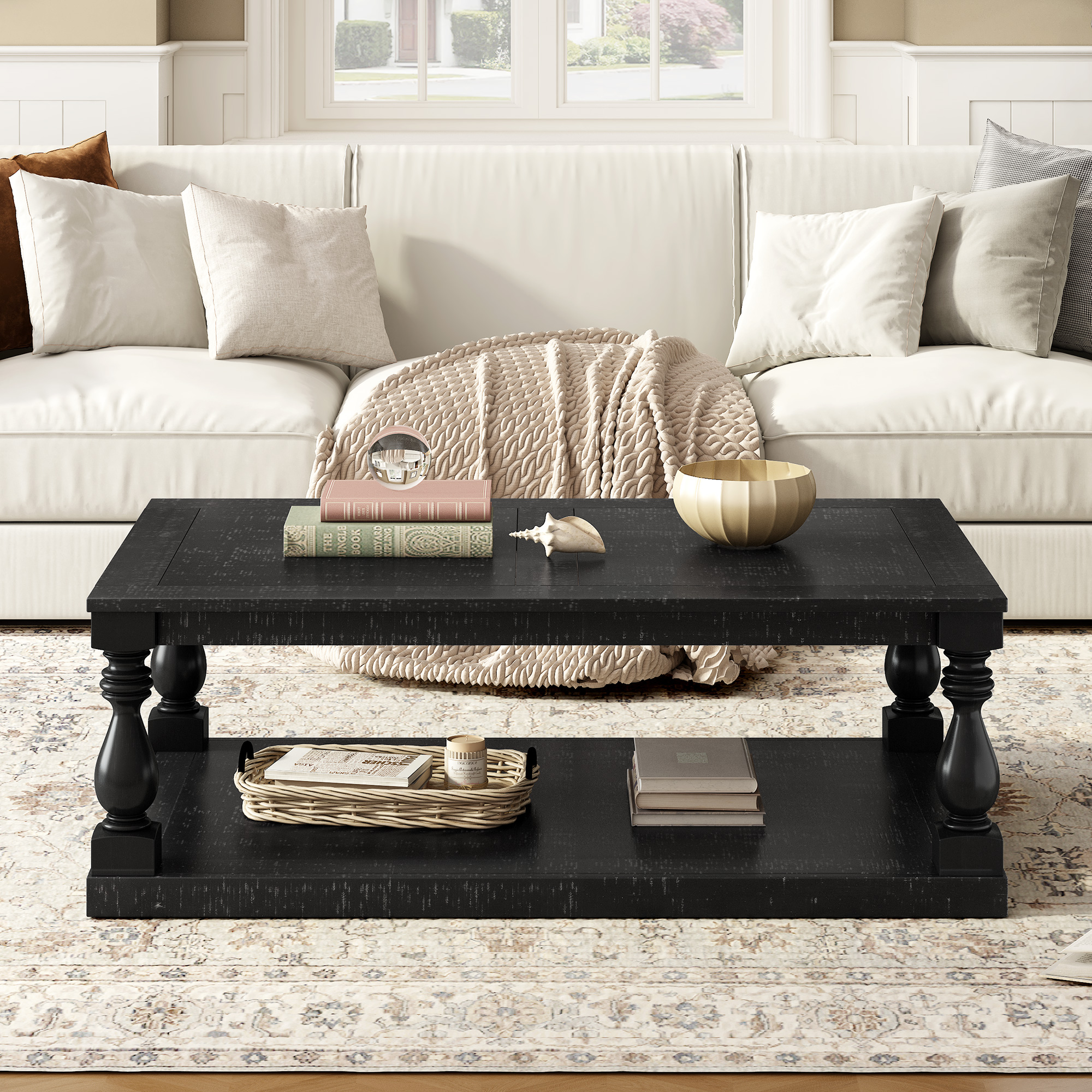 Vintage Pine Veneer Coffee Table, picture 2 of 4