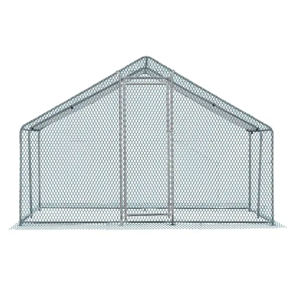 10 X Ft Large Metal Chicken Coop