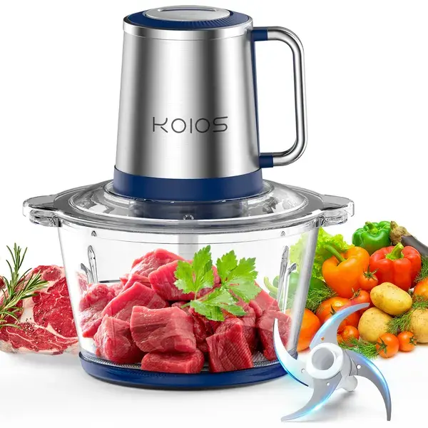 KOIOS Electric Food Chopper Processor Vegetables Meat