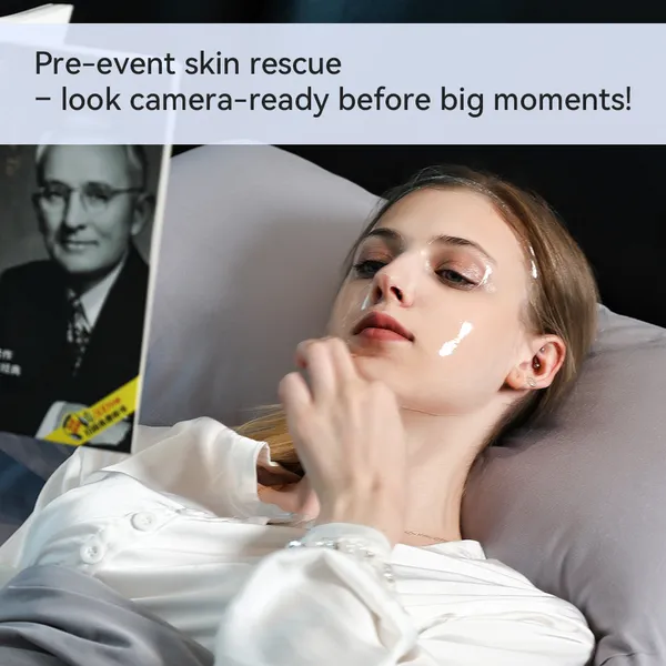 5 SHEETS/BOX Deep Collagen Anti Wrinkle Lifting Mask Pink To Transparent... 5