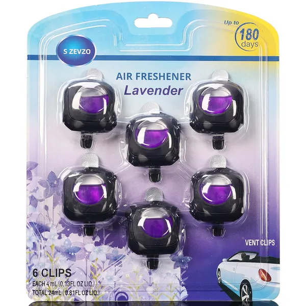 Lavender Car Air Freshener 6-Pack