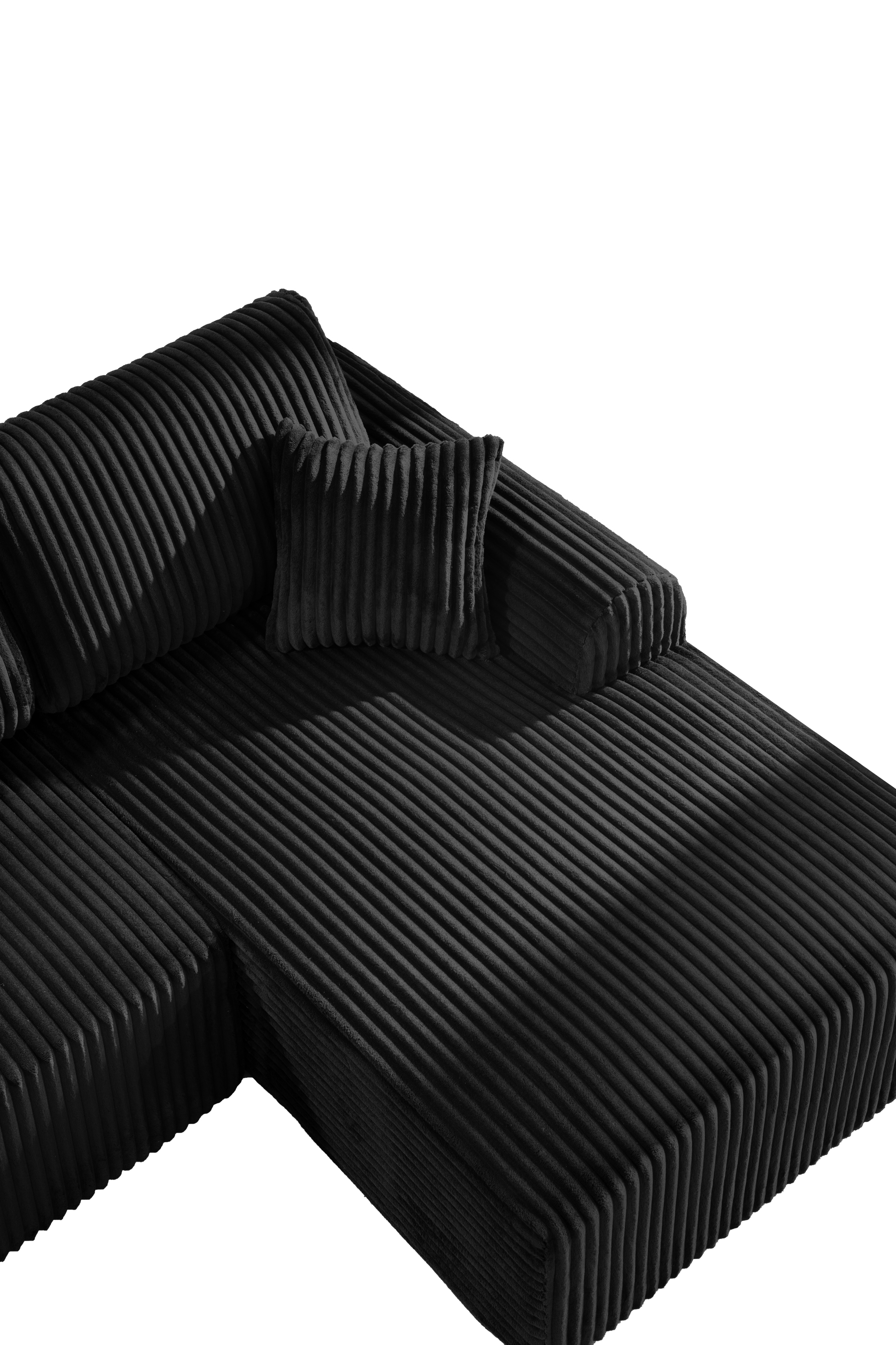 109 Cloud Modular Sectional Sofa Couch With L Shape Chaise,Modern Minimalist Upholstered Couches For Living Room Bedroom,Deep Seat Corner Couch,No Assembly Required_maomaolike.com