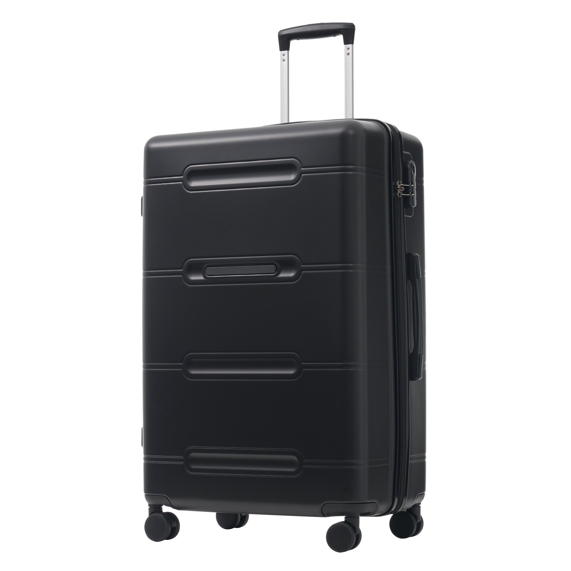 Luggage Set 6 Piece Lightweight Hardshell Suitcase Spinner Wheels_voghion.com