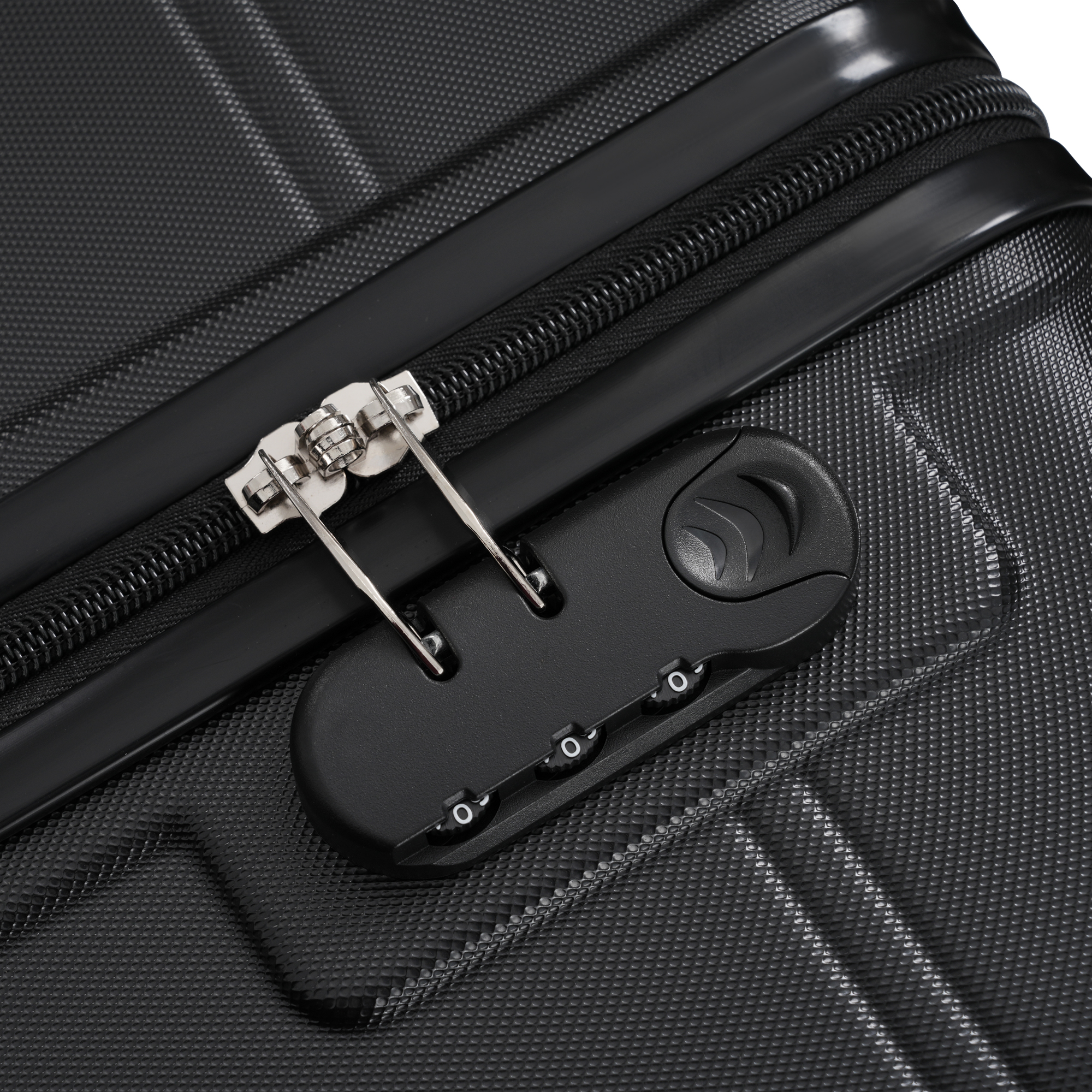 Luggage Set 6 Piece Lightweight Hardshell Suitcase Spinner Wheels_voghion.com
