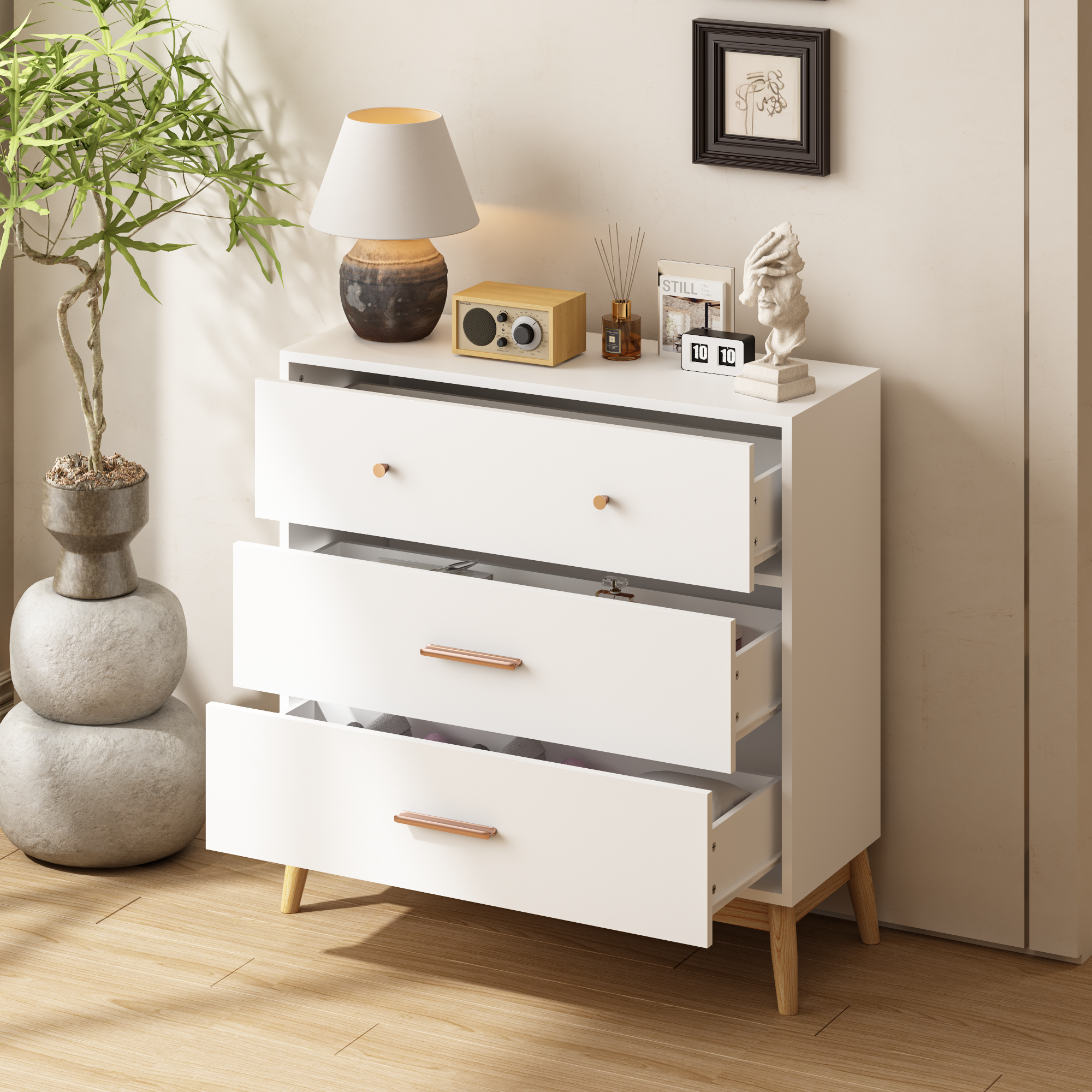 3-Drawer Storage Cabinet, picture 4 of 4