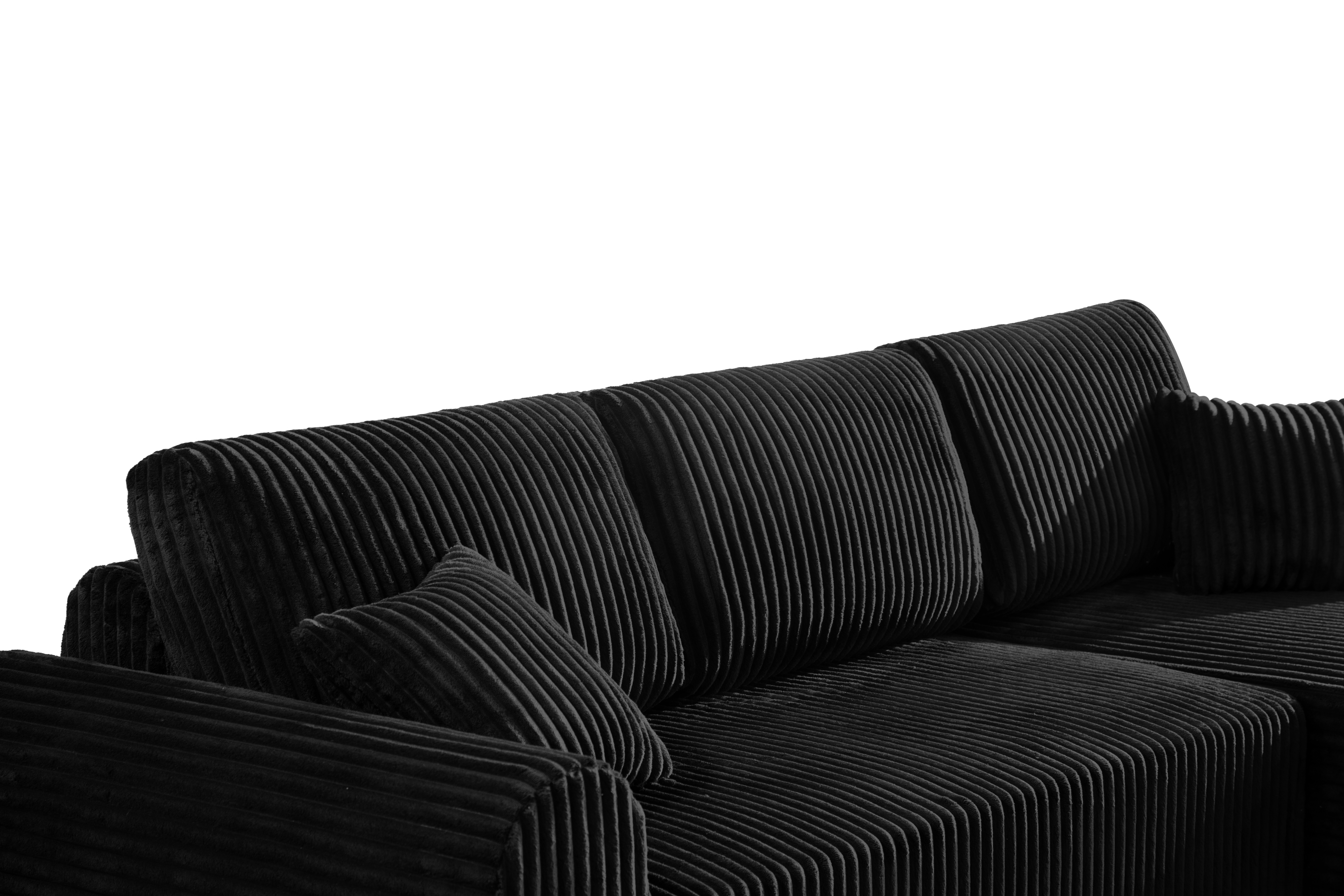 109 Cloud Modular Sectional Sofa Couch With L Shape Chaise,Modern Minimalist Upholstered Couches For Living Room Bedroom,Deep Seat Corner Couch,No Assembly Required_maomaolike.com