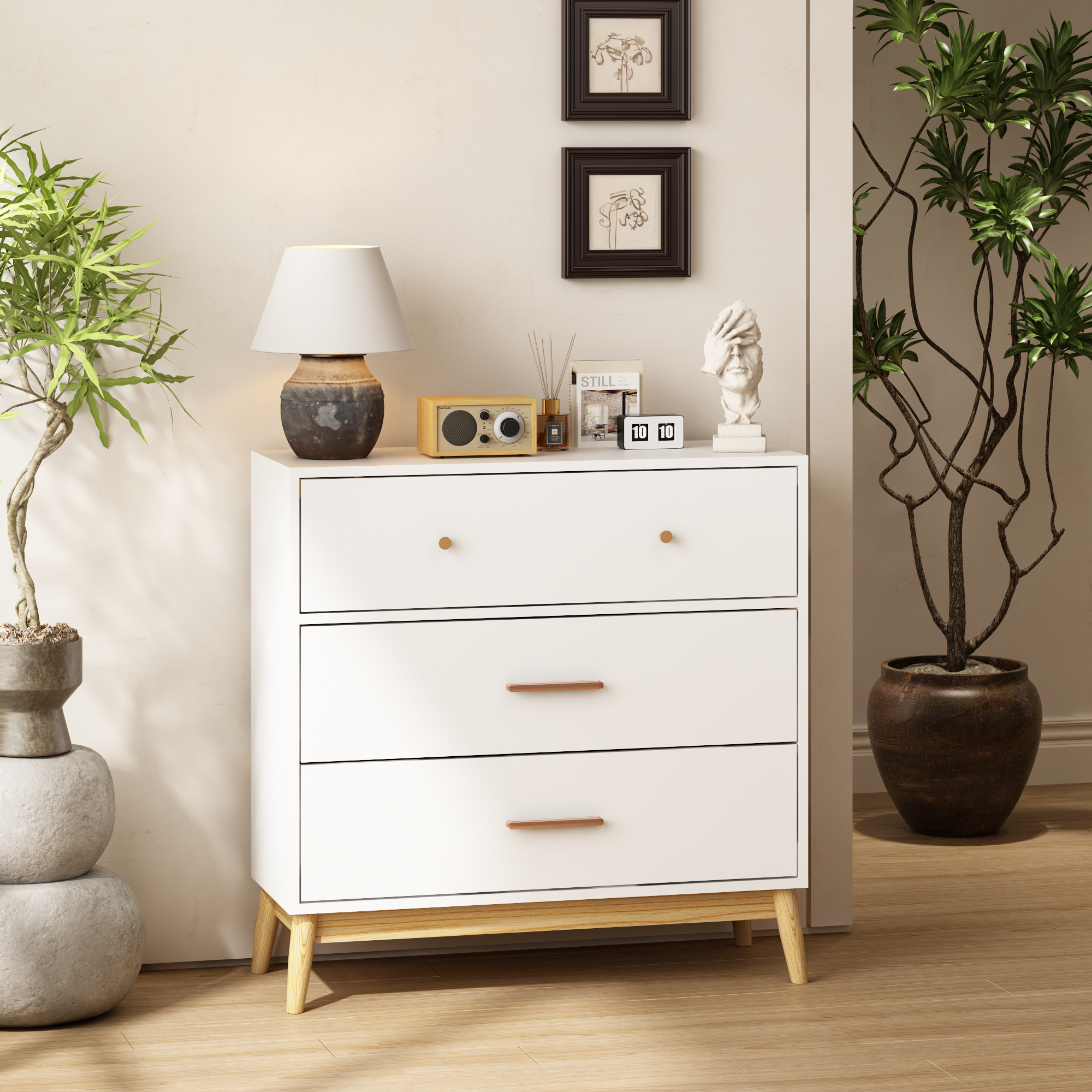 3-Drawer Storage Cabinet, picture 3 of 4