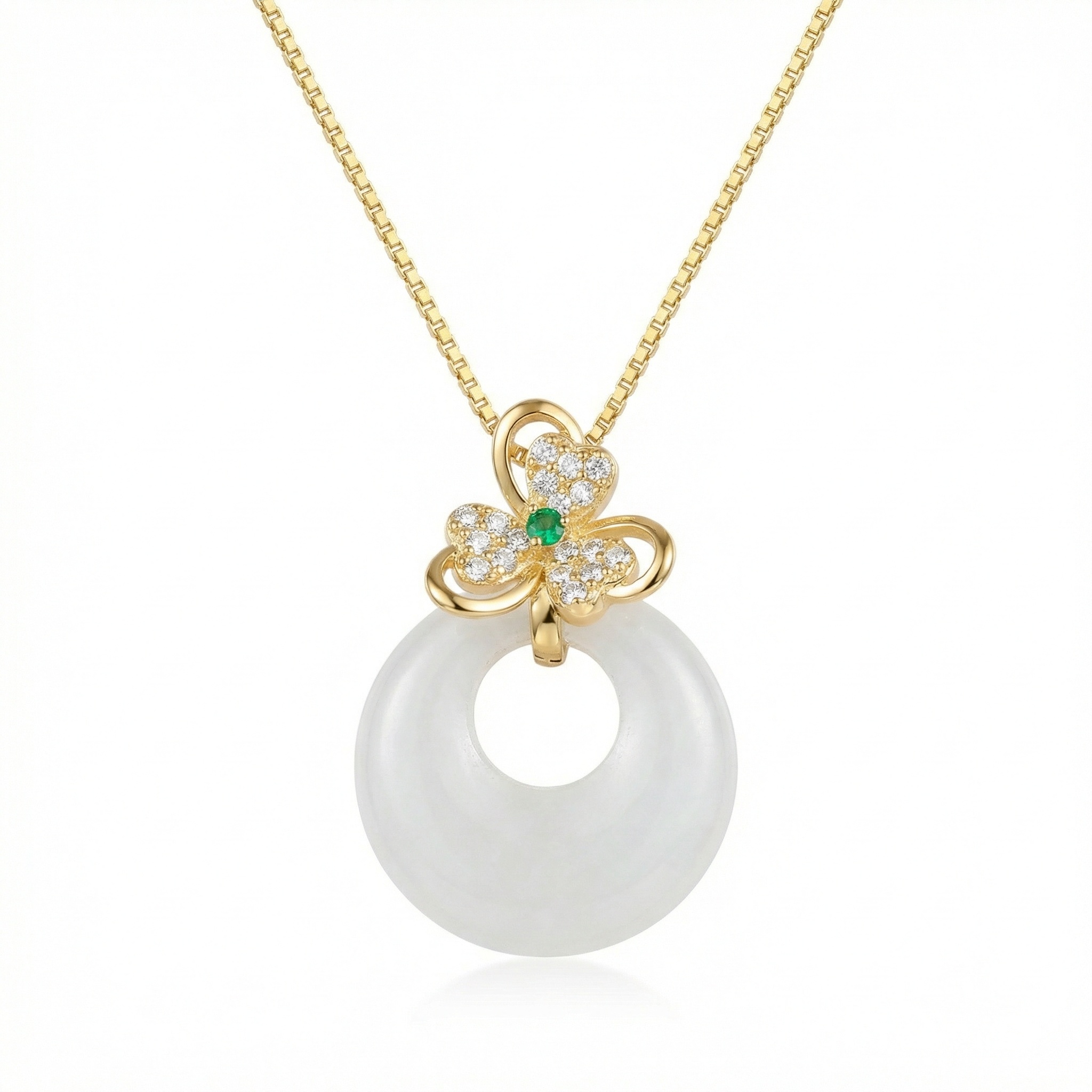 Floral Pendant Necklace
