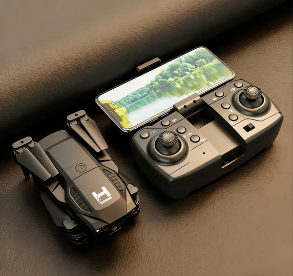 2025 New H4 - Dual Camera - Dual Battery Foldable Drone, ...