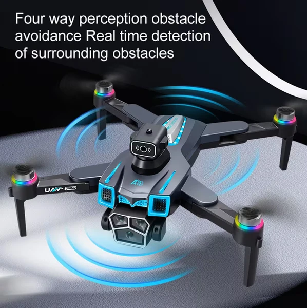A19 Large Screen Drone: 4.3-inch + 5G Ultra HD Image Transmission, Say Goodbye To Freezing! Brushless Motor + Electronic Anti-shake, Optical Flow Positioning + Four-way Obstacle Avoidance