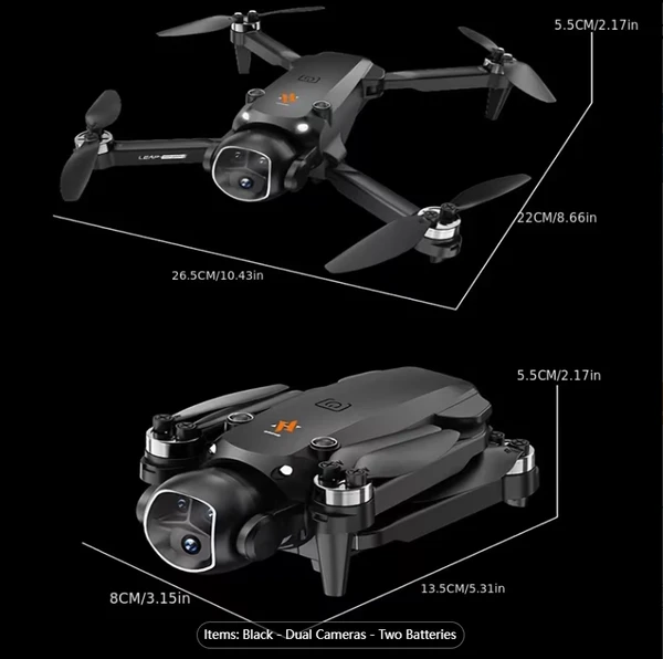 The Cool New X5 Smart Drone Features An Intelligent Aerial Camera, Brushless Motor, One-key Takeoff, Optical Flow Hovering, Multi-speed Settings, And Acrobatic Rolls. Paired With A Smart Screen Contro