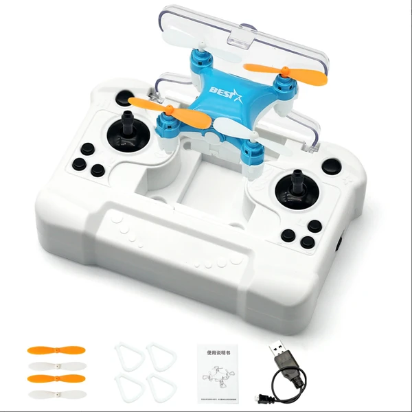 MINI Mini Quadcopter Drone, Portable Pocket Aircraft, Children's Entry-Level Remote-Controlled Plane, With Storage Remote Control, Beginner's Toy