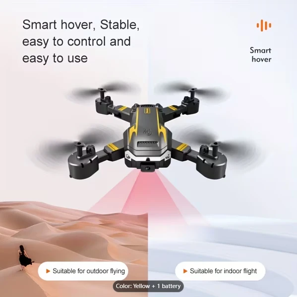S6 Professional Remote Control Drone, Dual Camera Dual Folding Remote Control Quadcopter Height Holding Remote Control, Christmas Halloween Thanksgiving Gifts