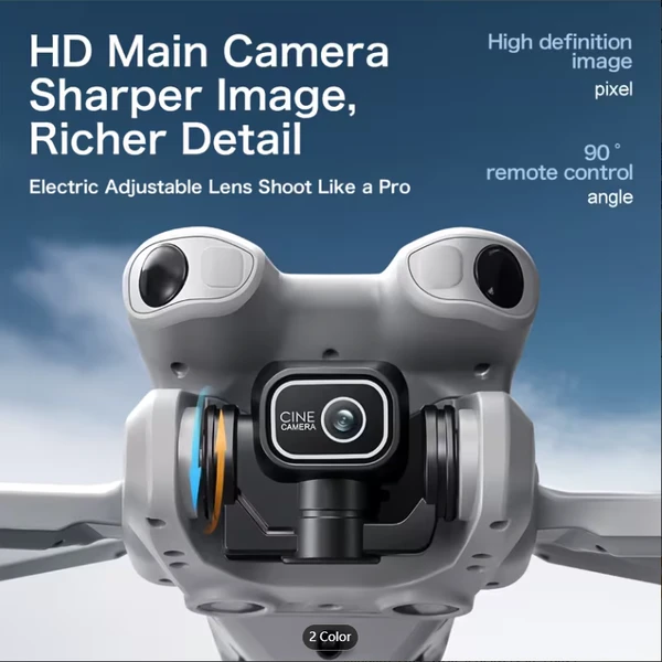 GT50 Drone With Camera, HD Screen Remote Control Drone, Supports APP Control, Real-time Video Remote Control Quadcopter, 4K Video Shooting, Equipped With Battery, Birthday Gift Indoor/Outdoor Drone Ai