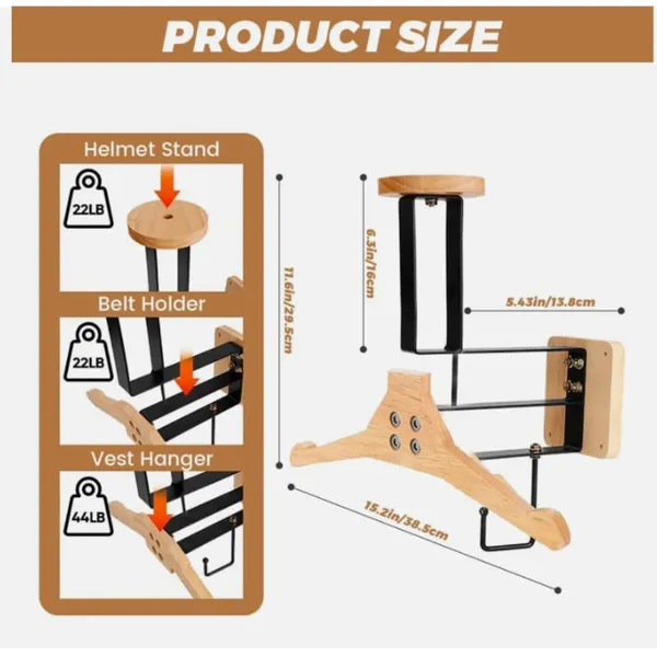 Hangers, Multi-functional Brackets, Helmet Hook Hangers, Sports Equipment Storage Racks, Hat Wall Hangers