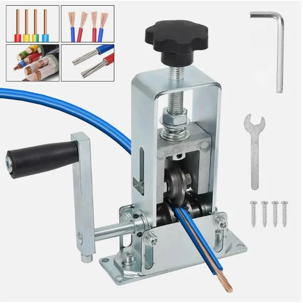 Professional Cable Stripper - Works Seamlessly With Single-core, Multi-core, And Coaxial Cables (1-25 Mm Diameter), Including Copper, Hard, Soft, Jacketed, Industrial, And Household Wires