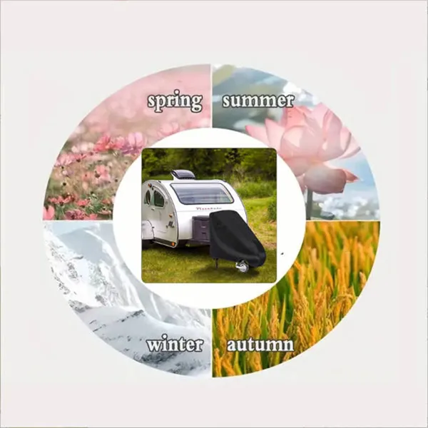 Caravan Tow Hitch Cover - All-Season Protection