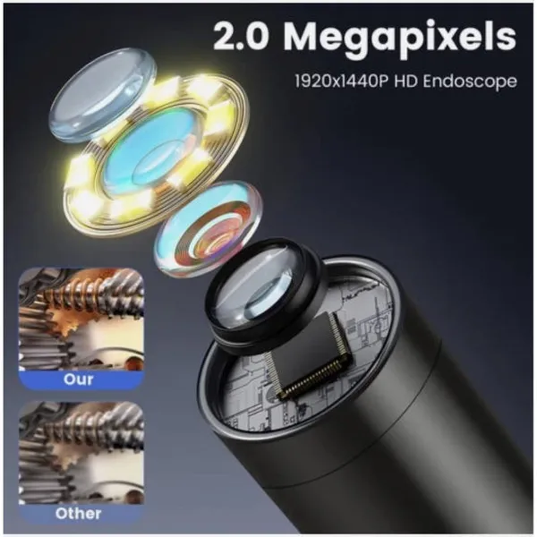 2 Million HD Pixel Industrial Endoscope