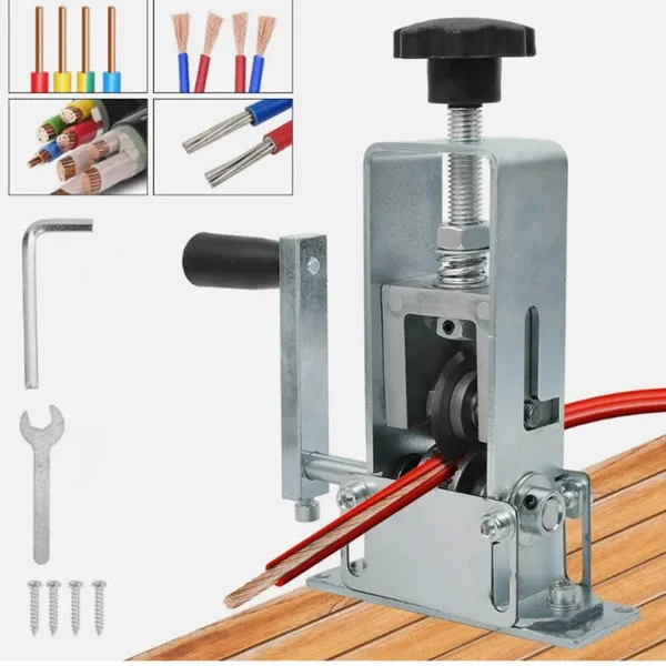 Professional Cable Stripper - Works Seamlessly With Single-core, Multi-core, And Coaxial Cables (1-25 Mm Diameter), Including Copper, Hard, Soft, Jacketed, Industrial, And Household Wires