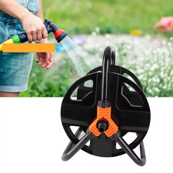 20m Portable Hose Cart Garden Hose Reel Trolley For Easy Storage And Transport