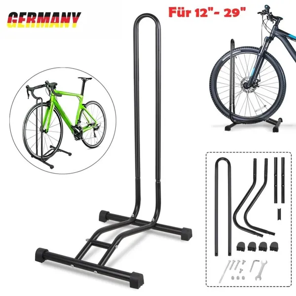 Bike Floor Stand, Bicycle Stand For 12"-29" Bikes