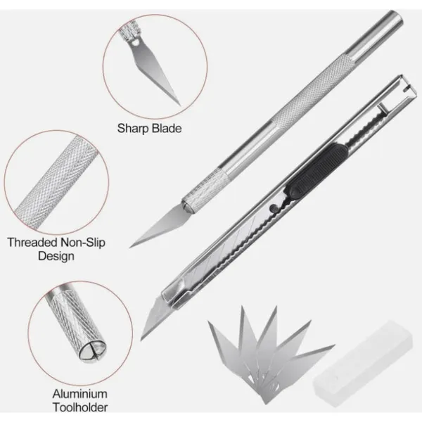 Pro Applicator Tool Kit Window Tint Film Car Wrapping Tools Includes Felt Squeegees, Plastic Scraper, Wrap Knife And Blades, Magnetic Holders, Full Installation Tools Window Tint Kit Tool Kit