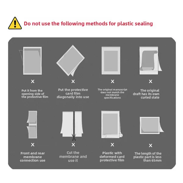 NEW Photo Laminator Machine, A4 Document & Picture Thermal Laminator For Home Office Use, FNL009 Black With 15 Pcs A4/A5/A6 Laminating Pouches Set