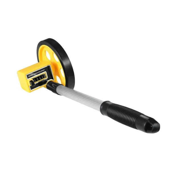Distance Wheel Measurer - Portable Distance Meter Roller For Multiple Purposes, 0~9999.9m, Outdoor Measurement, Compact Design, Measurement Device, Land Surveyors