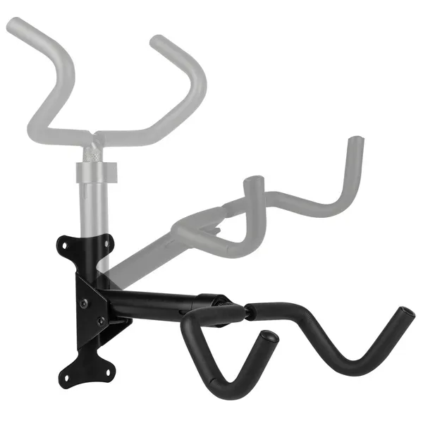 New Bike Wall Storage Hook, Vertical Foldable Bracket, Black, For Garage